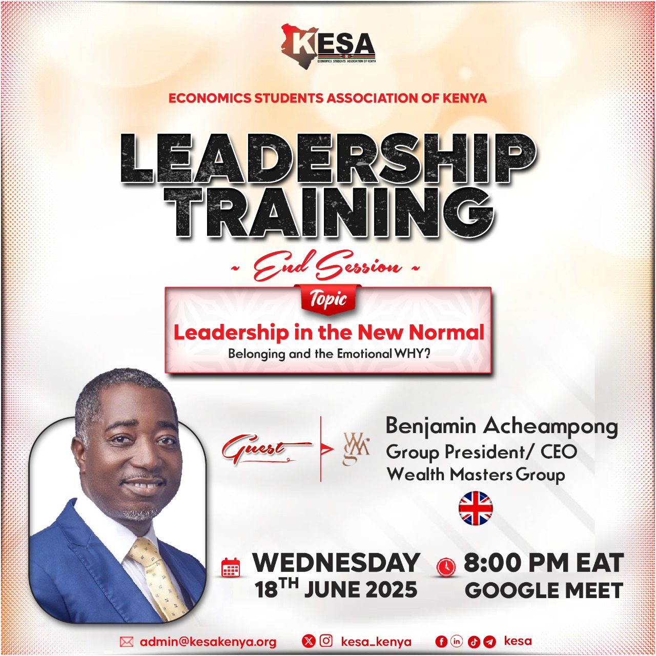 Cover Image for KESA Leadership Training Masterclass